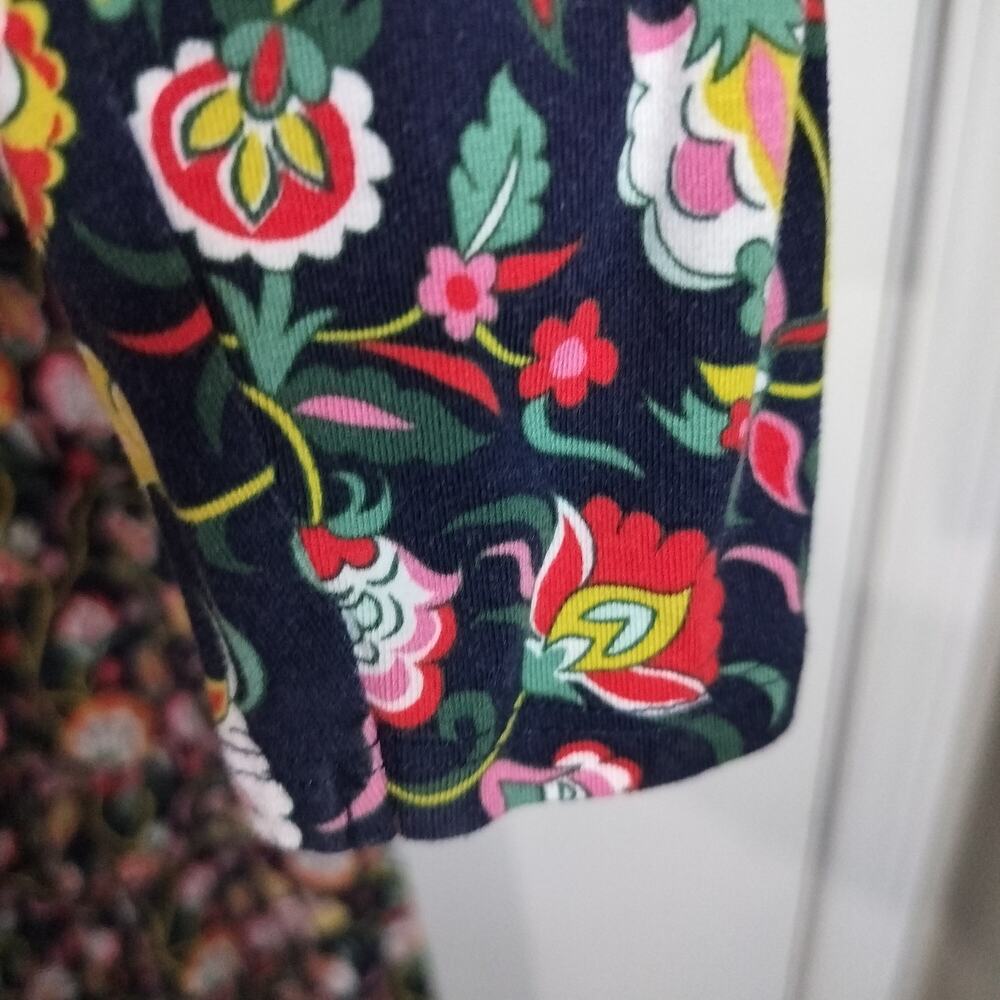 4656) Boden Abigail Floral Long Sleeve Jersey Knit Midi Dress 6P - Picture 7 of 10